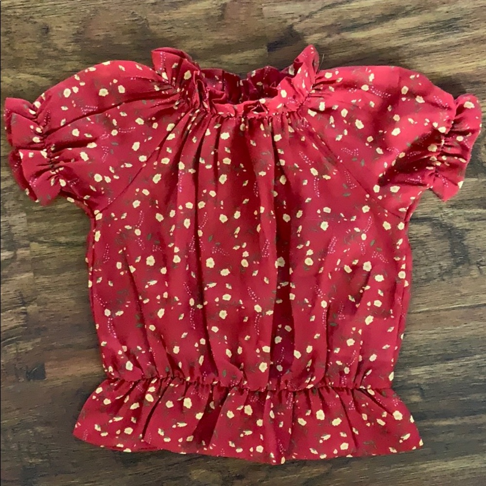 Toddler girls top, Sheer